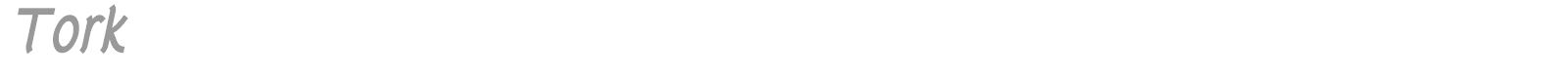 Tork font preview
